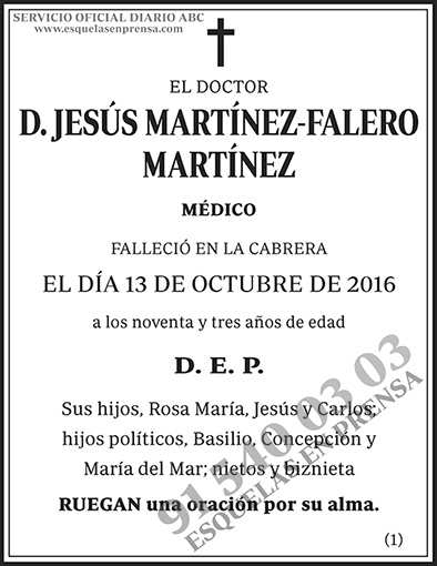 Jesús Martínez-Falero Martínez